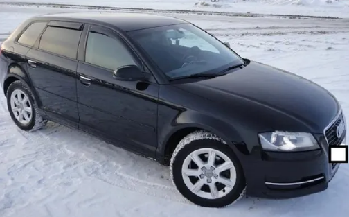 Дефлекторы окон (ветровики) Audi A3 Hb 5d (8P) 2004-2012 (Ауди А3) Кобра Тюнинг